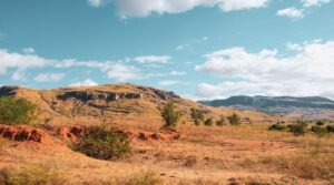 Le massif de grès et la savane de l’Isalo