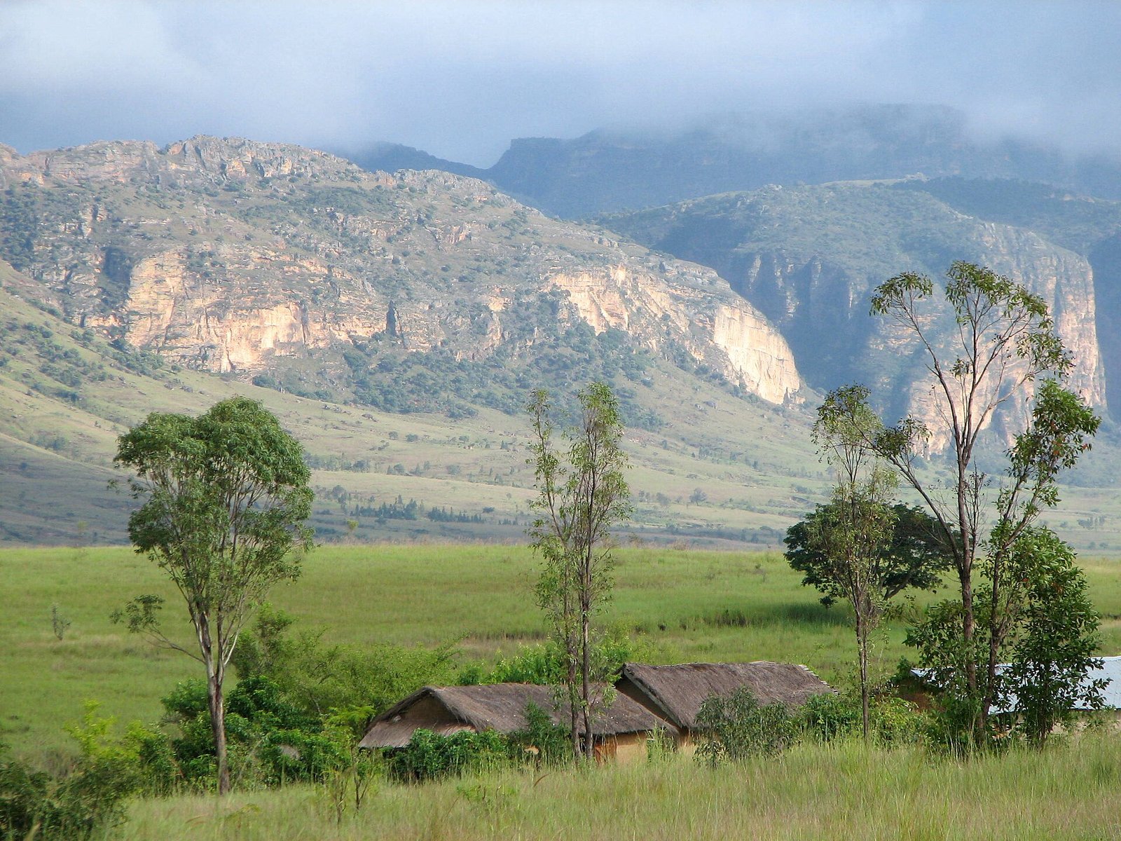 Le massif de grès du parc national de l’Isalo